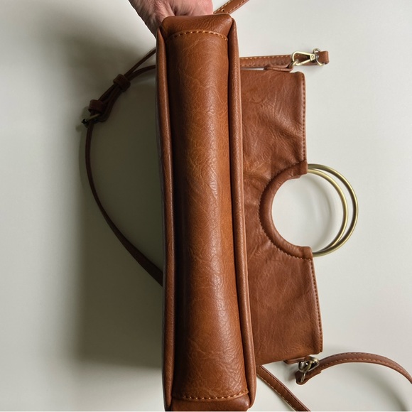 Medium size brown crossbody bag - Picture 7 of 7